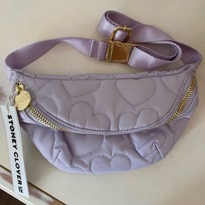 Stoney Clover Lane XOXO Puffy Heart Fanny Pack